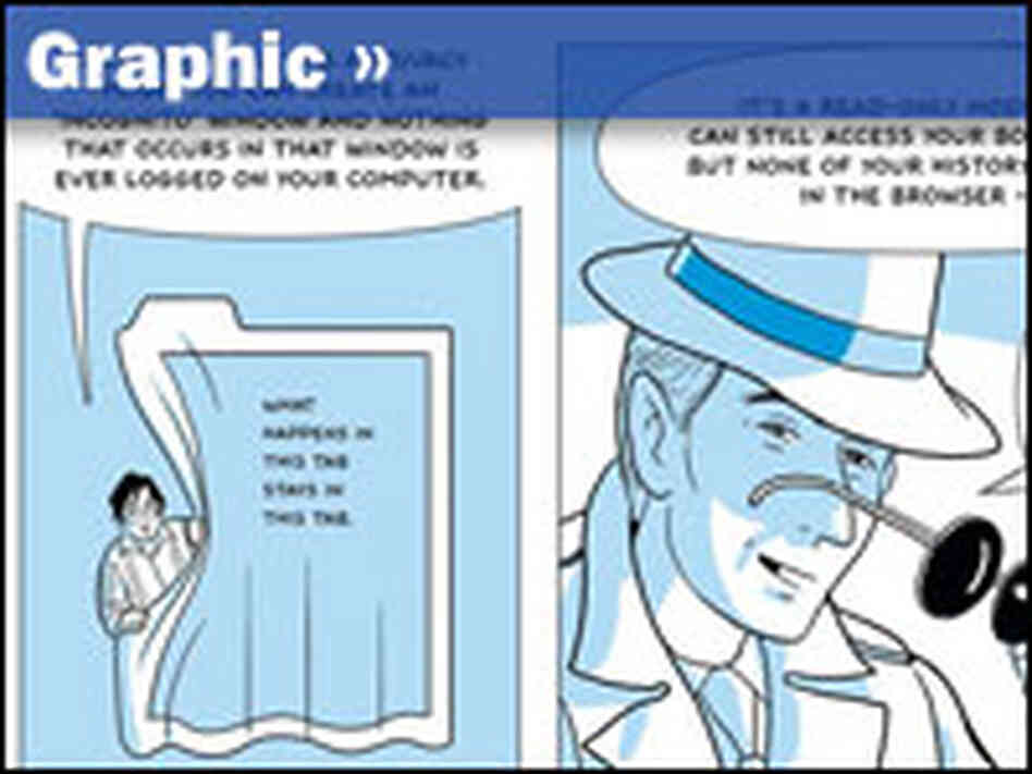 A page from a comic book for Google's new browser.