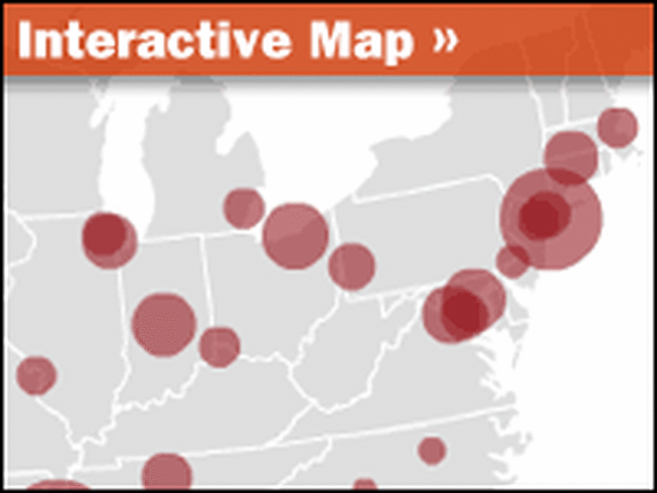 Map: Wildlife Strikes At Nation's 49 Busiest Airports Map: Wildlife Strikes At Nation's 49 Busiest Airports