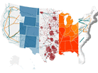 Electric Grid Map (4x3)