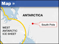 Predicted Impact From Antarctic Ice Melt Lessened