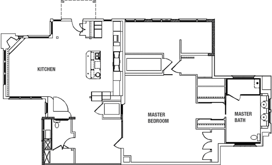 Blueprint of universally designed home