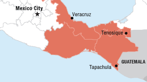 Map of Mexico Map of Mexico