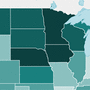 Disproportionality Index: Native American children in foster care