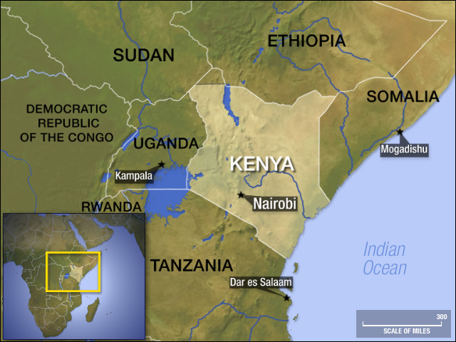 Kenyan Map