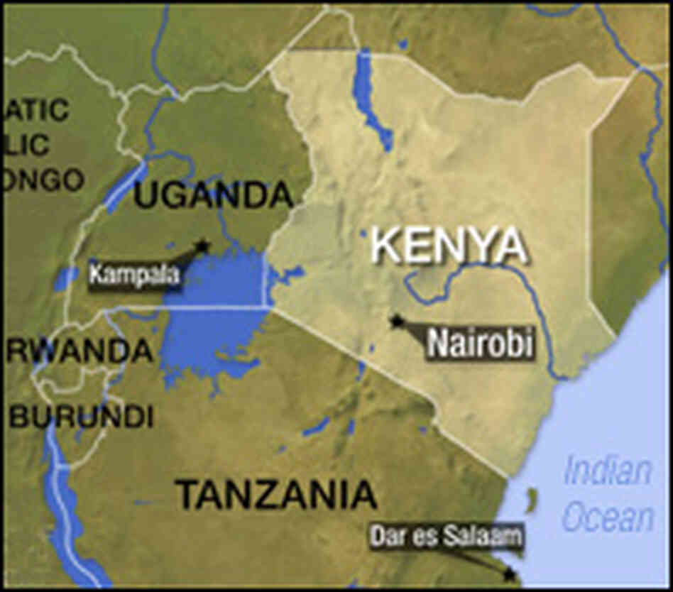 Map of Kenya