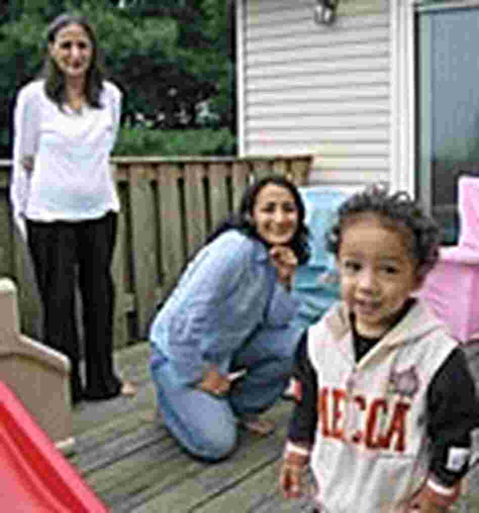 Asra Nomani, her mother, Sajida Nomani and son, Shibli Asra Nomani, her mother, Sajida Nomani and son, Shibli