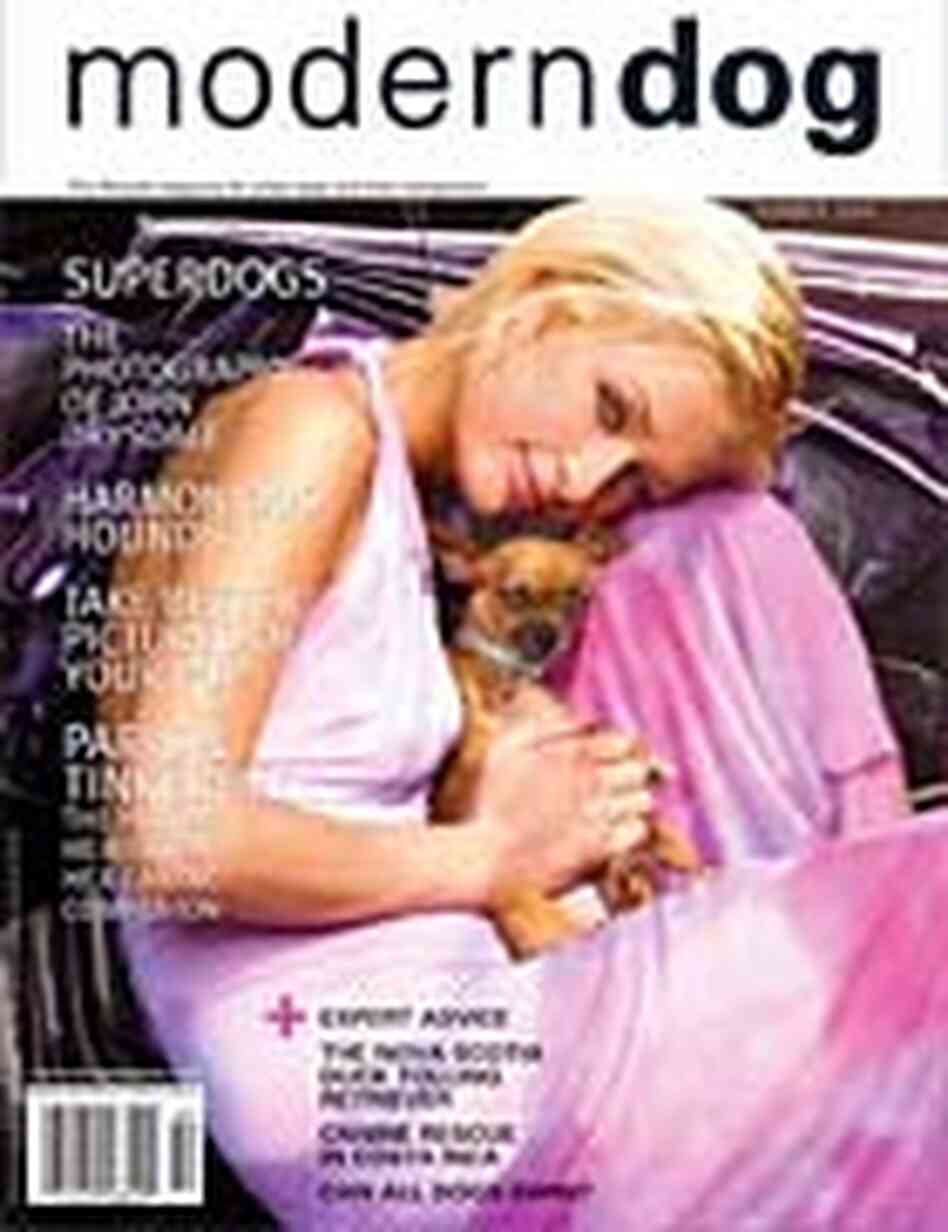 The summer issue of 'Modern Dog' magazine. The summer issue of 'Modern Dog' magazine.