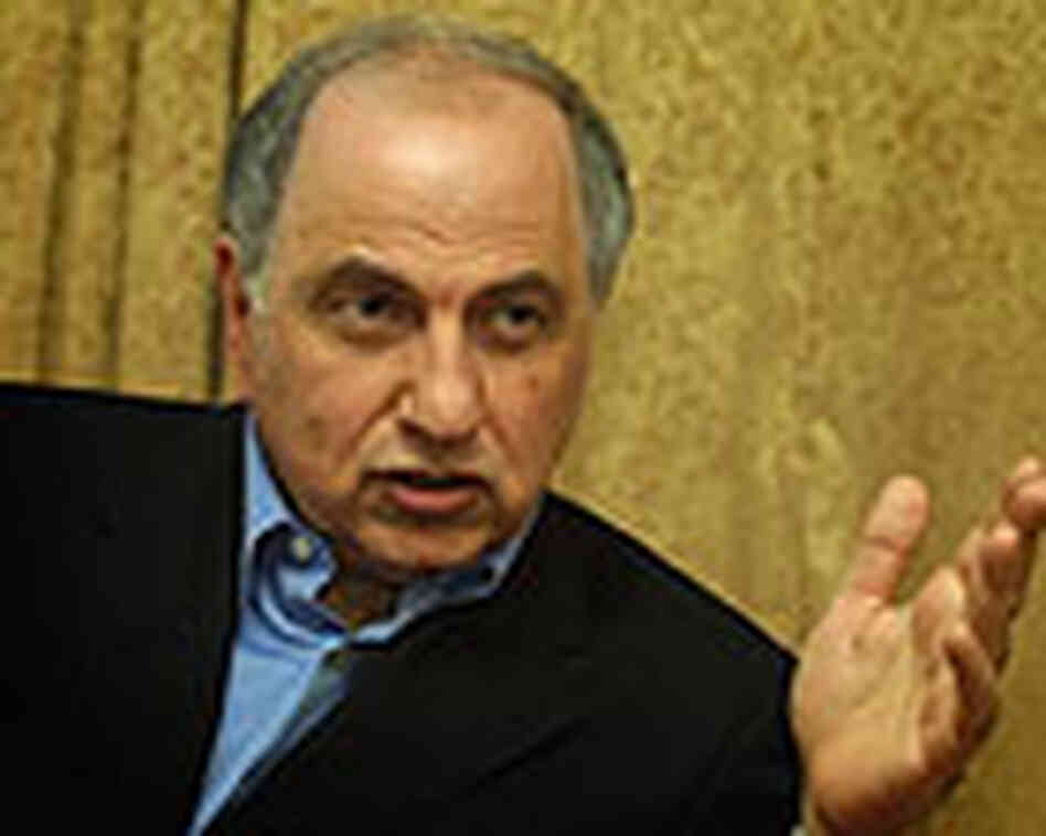 Ahmed Chalabi in a 2003 file photo. Ahmed Chalabi in a 2003 file photo.