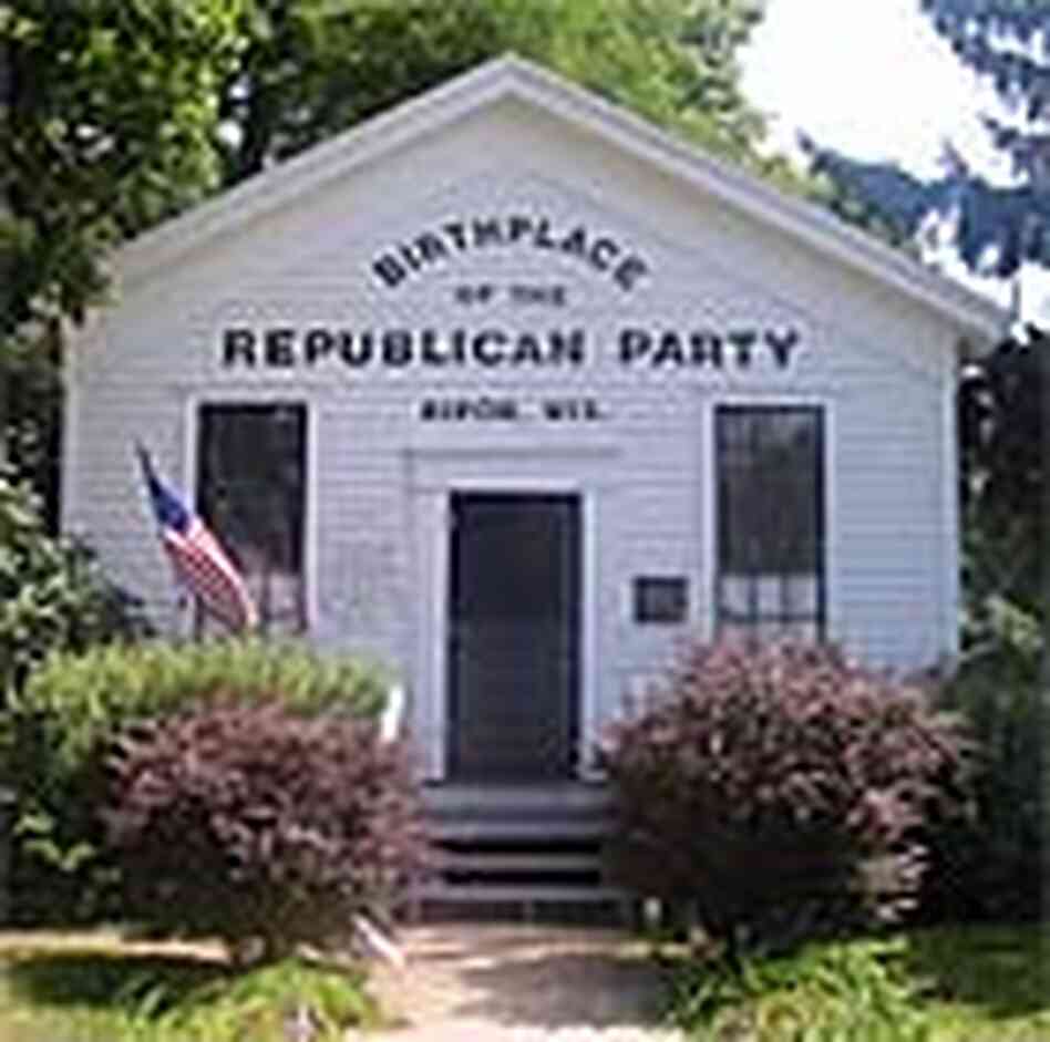 This one-room schoolhouse was the birthplace of the GOP. This one-room schoolhouse was the birthplace of the GOP.