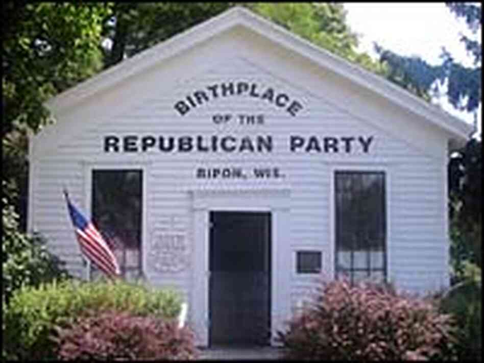 This one-room schoolhouse was the birthplace of the GOP. This one-room schoolhouse was the birthplace of the GOP.