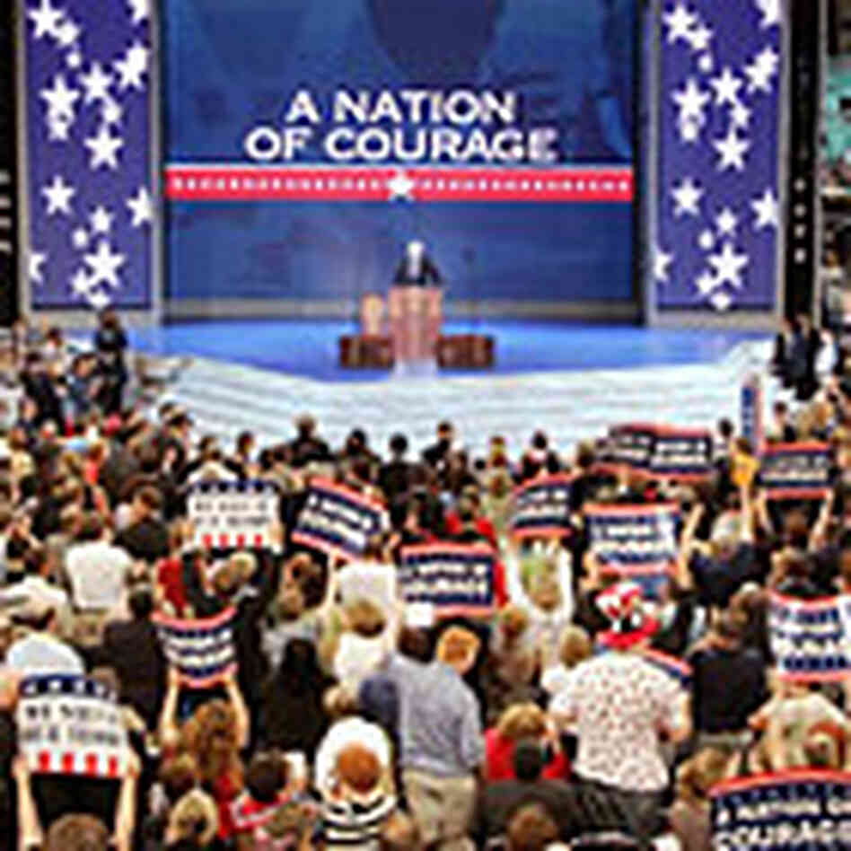 Sen. John McCain addresses the 2004 Republican National Convention. Credit: Reuters Sen. John McCain addresses the 2004 Republican National Convention. Credit: Reuters