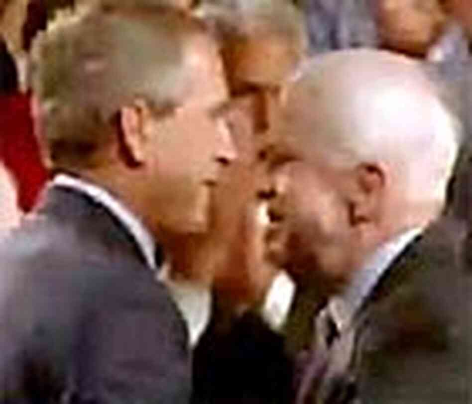 President Bush and Sen. McCain President Bush and Sen. McCain