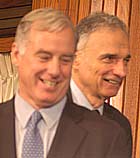 Ralph Nader and Howard Dean