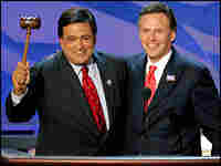New Mexico Gov. Bill Richardson, far left, at the DNC. Credit: Reuters New Mexico Gov. Bill Richardson, far left, at the DNC. Credit: Reuters