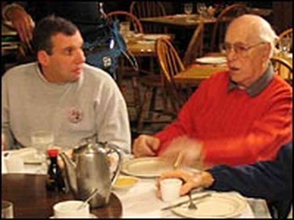 John Feinstein and Red Auerbach John Feinstein and Red Auerbach