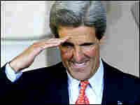 Sen. John Kerry salutes a crowd of supporters. Credit: Reuters Sen. John Kerry salutes a crowd of supporters. Credit: Reuters