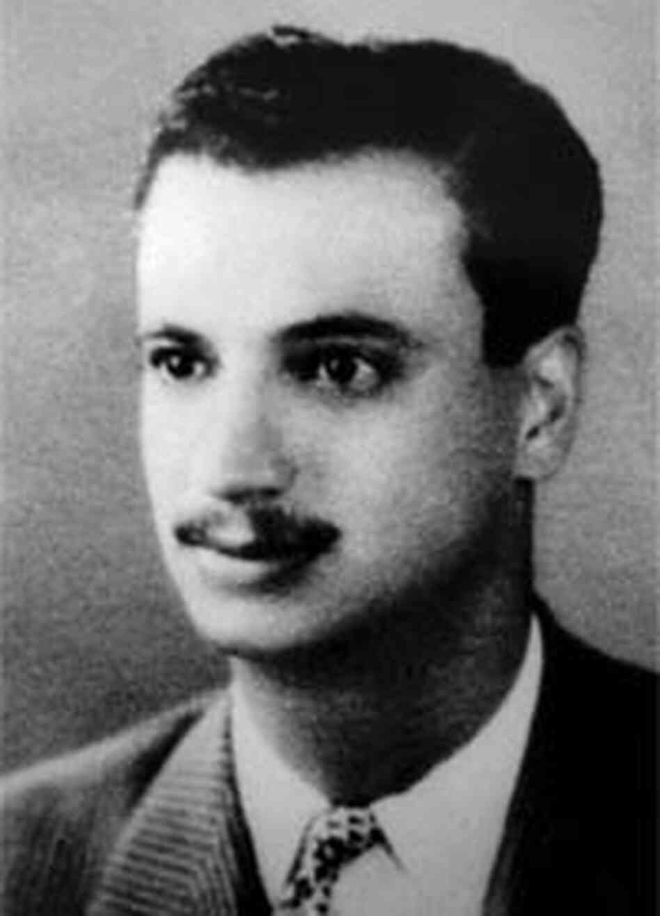 Yasser Arafat, in his youth Yasser Arafat, in his youth