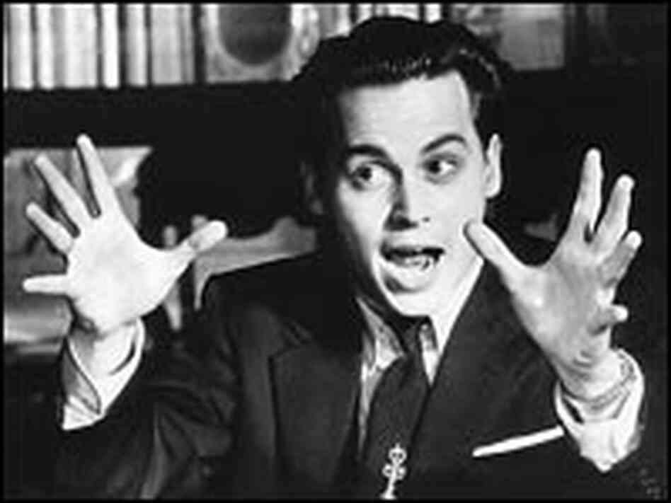 Depp in 'Ed Wood' Depp in 'Ed Wood'
