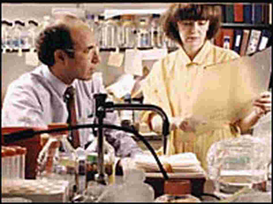 Richard Axel (left) and Linda Buck Richard Axel (left) and Linda Buck