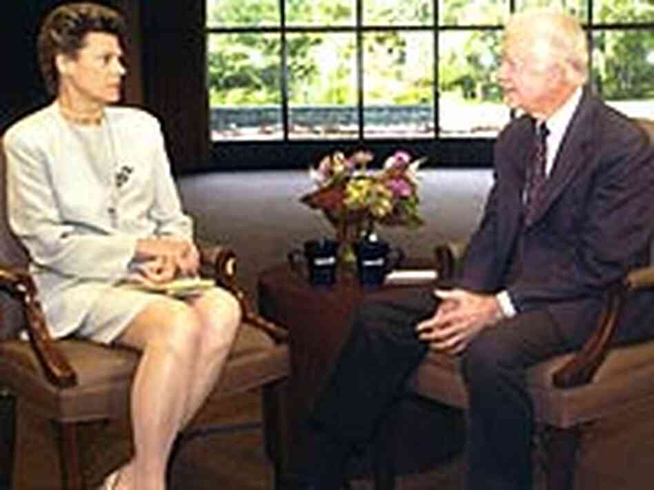 Cokie Roberts and former President Jimmy Carter Cokie Roberts and former President Jimmy Carter