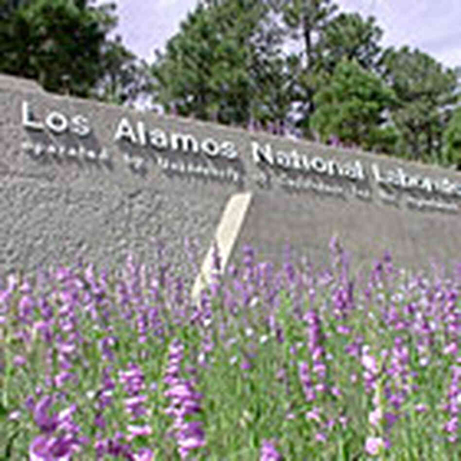 Entrance to the Los Alamos nuclear facility. Credit: Los Alamos National Laboratory Entrance to the Los Alamos nuclear facility. Credit: Los Alamos National Laboratory