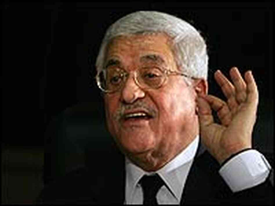 Palestinian President Mahmoud Abbas. Palestinian President Mahmoud Abbas.