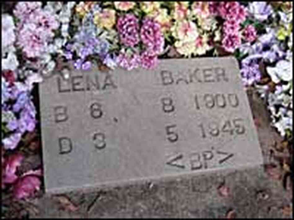 Lena Baker's grave Lena Baker's grave