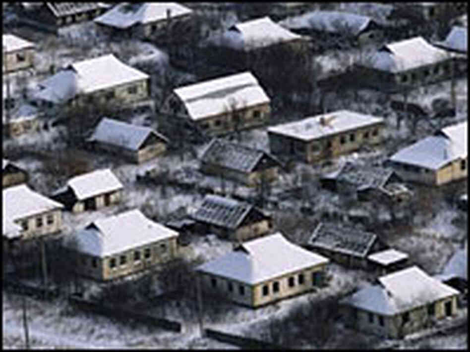 An abandoned farm near Chernobyl. An abandoned farm near Chernobyl.