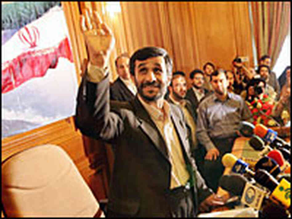 Iranian President-Elect Mahmoud Ahmadinejad Iranian President-Elect Mahmoud Ahmadinejad