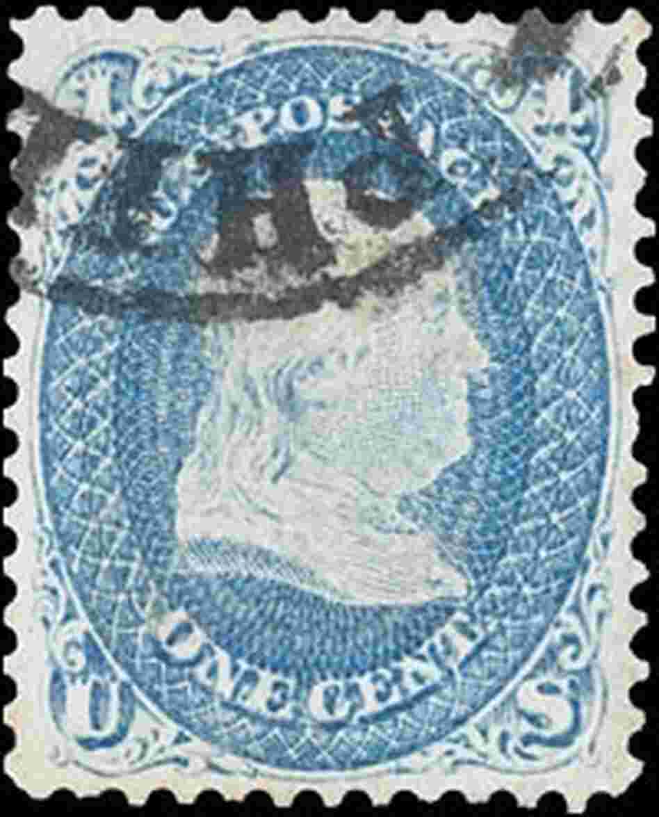 The 1868 1-cent 'Z-grill'