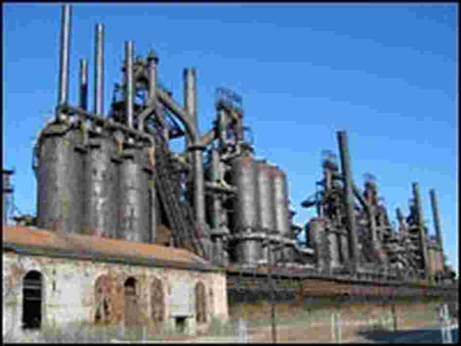 Bethlehem Steel blast furnaces