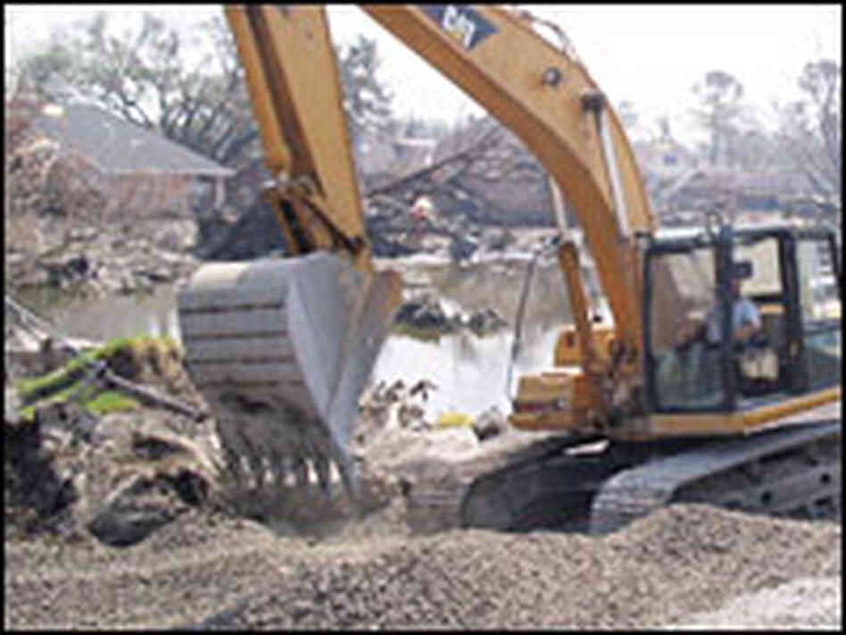 Repairs along the 17th St. Canal Repairs along the 17th St. Canal