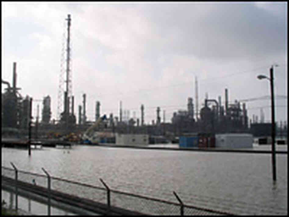 The Valero refinery in Port Arthur. The Valero refinery in Port Arthur.