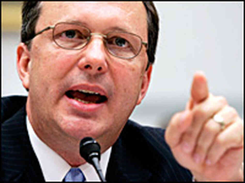 Former Federal Emergency Management Agency director Michael Brown testifies Former Federal Emergency Management Agency director Michael Brown testifies