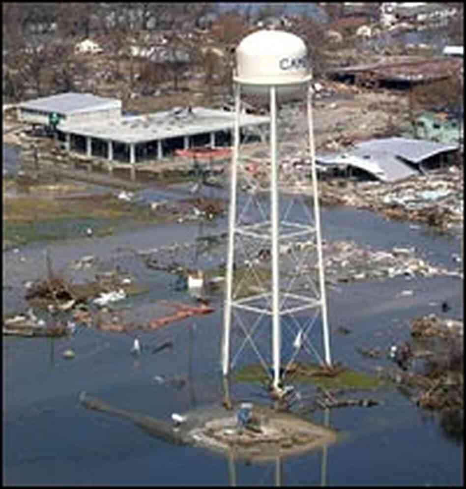 Cameron Parish Hit Hard by Hurricane Rita NPR
