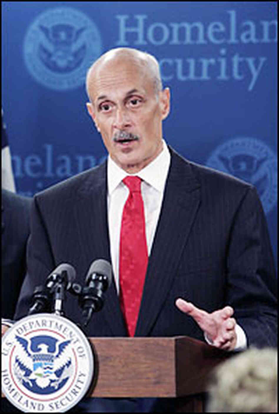 U.S. Homeland Security Secretary Michael Chertoff U.S. Homeland Security Secretary Michael Chertoff