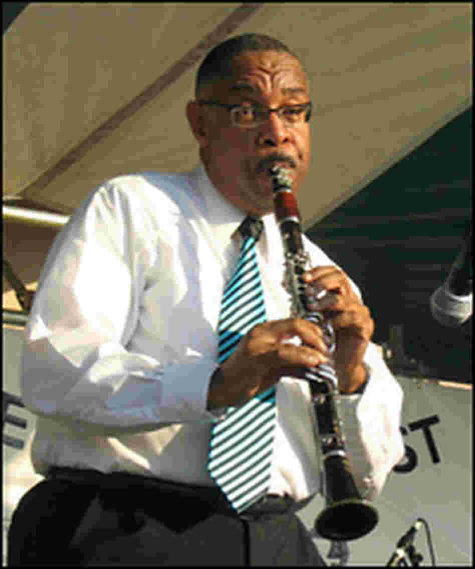 In June, Michael White took the stage in New Orleans with his clarinet. In June, Michael White took the stage in New Orleans with his clarinet.