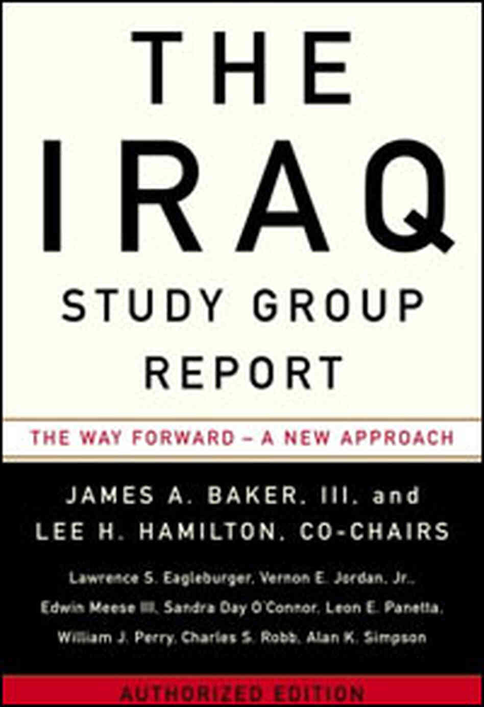 'The Iraq Study Group Report' 'The Iraq Study Group Report'