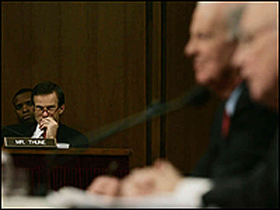 Iraq Study Group co-chairmen Hamilton, Baker and Sen. Thune