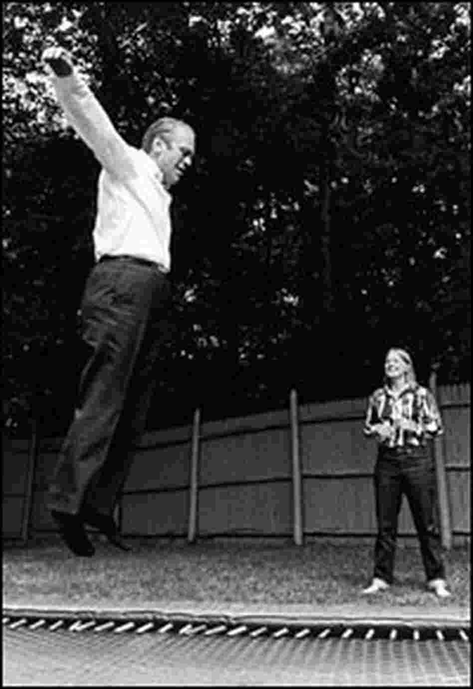President Ford and daughter Susan