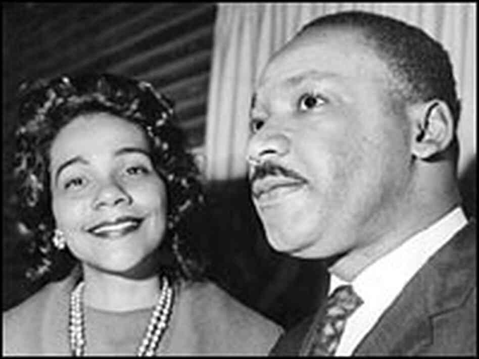Coretta Scott King accompanies her husband the Rev. Martin Luther King Jr., to Oslo, Norway, where h