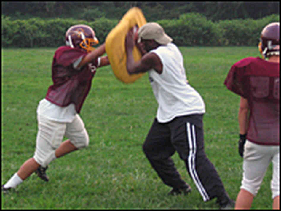 Blocking drill Blocking drill