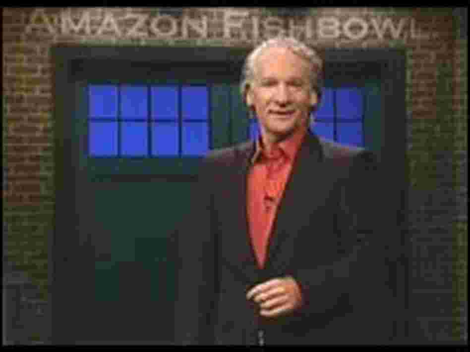 Comedian Bill Maher is the host of 'Amazon Fishbowl.'
