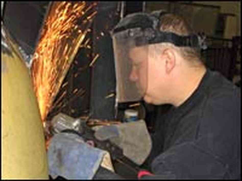 Laid-off worker Rick Siegert Laid-off worker Rick Siegert
