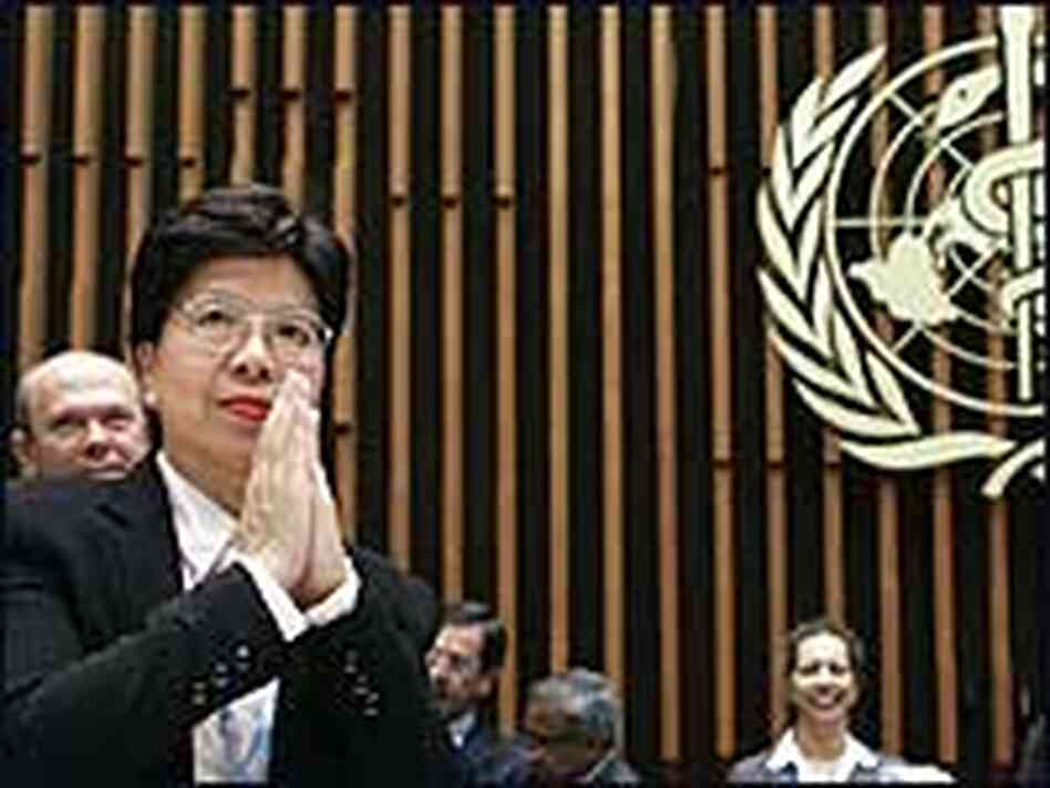 Nominee World Health Organization (WHO) director-general Margaret Chan Nominee World Health Organization (WHO) director-general Margaret Chan