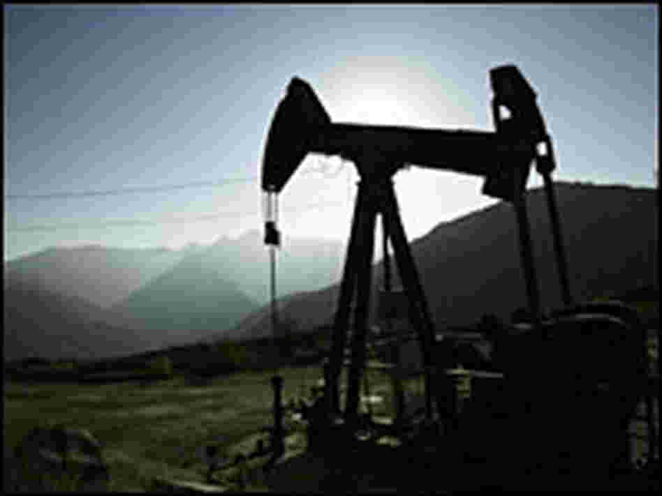 An oil rig near the Sespe Condor Sanctuary in Los Padres National Forest, Calif. An oil rig near the Sespe Condor Sanctuary in Los Padres National Forest, Calif.