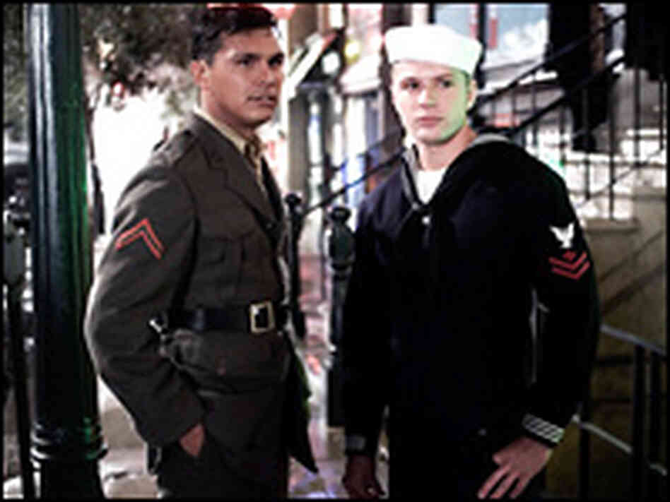 Adam Beach and Ryan Phillippe. Adam Beach and Ryan Phillippe.