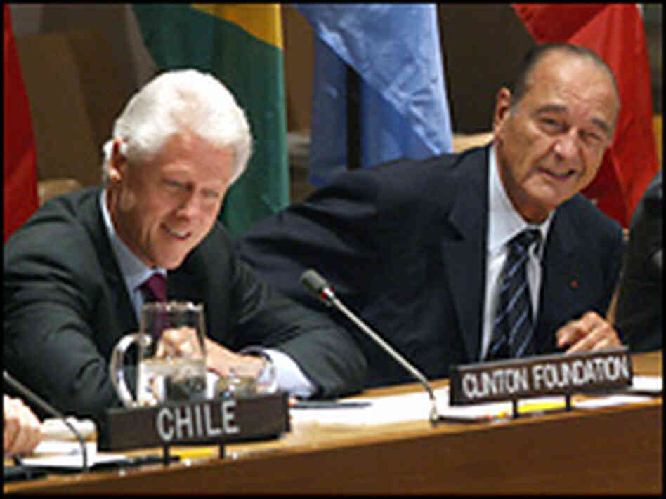 A Seat at the Table: The Clinton Foundation had a place alongside Chile, France and Brazil.