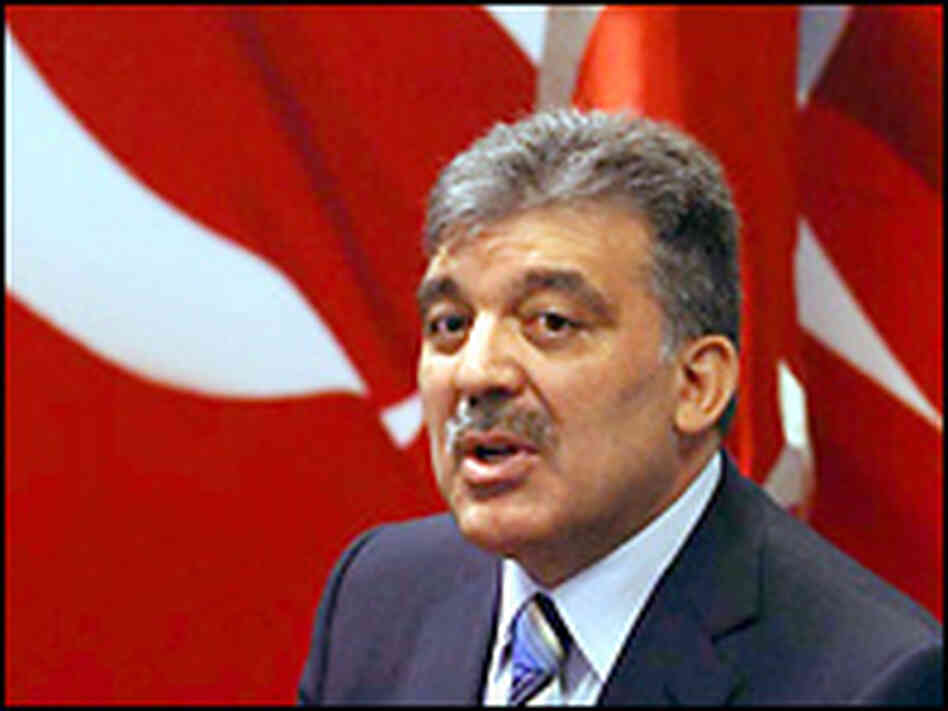 Foreign Minister Abdullah Gul. Credit: Stringer/AFP/Getty Images.