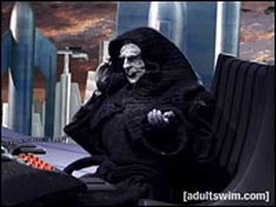 A scene from 'Robot Chicken - Star Wars' A scene from 'Robot Chicken - Star Wars'
